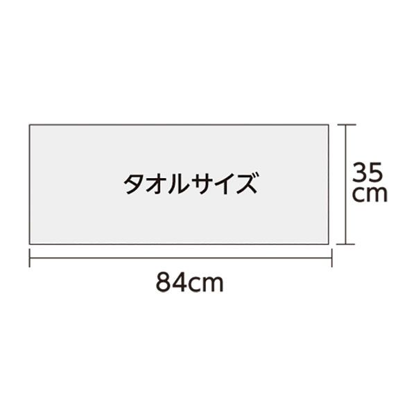 JITANマイクロファイバータオル(1枚入) ブラウン