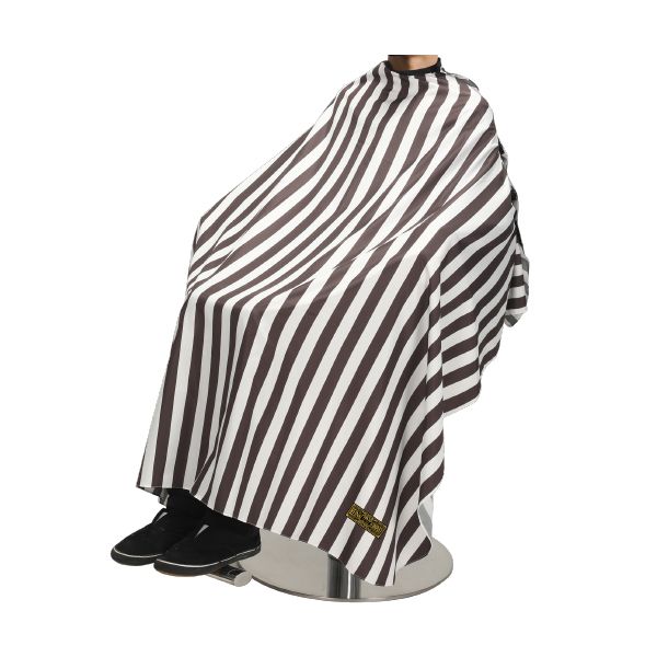 ストライプカットクロス(袖無) ブラウン