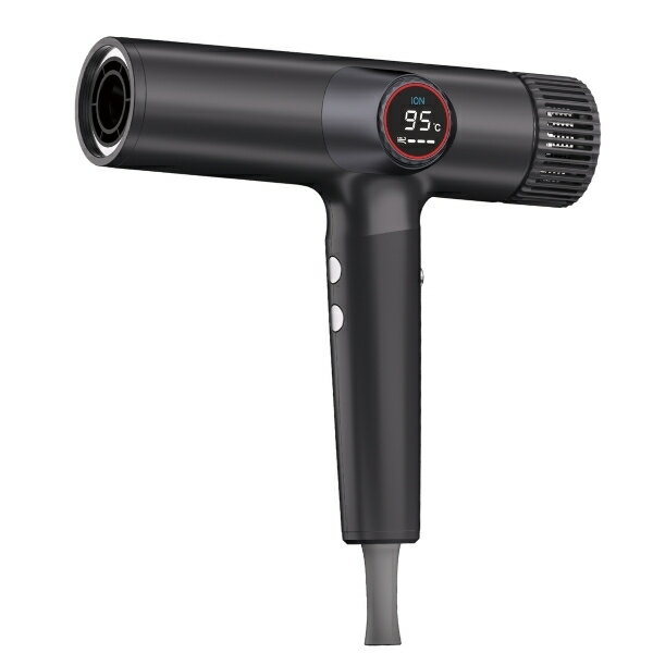 ヘアドライヤー BR-01 軽量 390g ダメージケア 風量 温度 9モード マイナスイオン 自動クリーニング 温度センサー アタッチメント2種 メモリー機能...