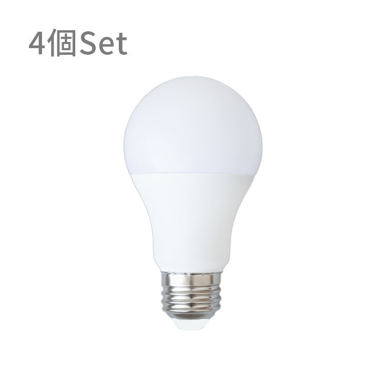 LED電球 810lm E26 4個セット【 電球色 8