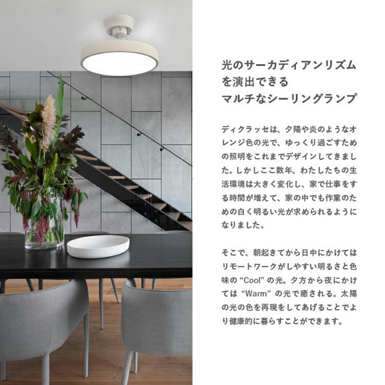 Giorno ジョルノ シーリングライト ペンダントランプ ペンダントライト 2WAY ブラック グレー 真鍮 LED内蔵 照明器具 天井照明 キッチン 寝室 電気 内玄関照明 LC3135 北欧 調光調色 おしゃれ ダイニング照明 リビング 1灯 子ども部屋 リモコン付き タイマー機能 常夜灯 [2]