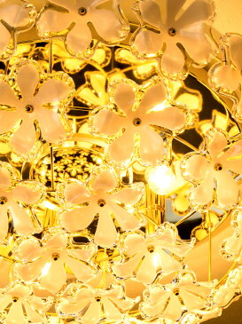 【送料無料・一部地域を除く】シャンデリア ブルーム プルスイッチ シーリングライト led おしゃれ かわいい 可愛い 北欧 インテリア リビング用 居間用|天井照明 シーリング ライト 照明器具 ダイニング用 食卓用 リビングライト 電気 子供部屋 テレワーク