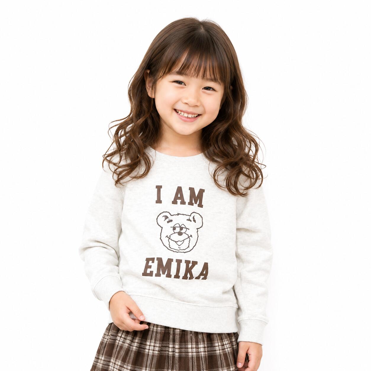【bear2(I AM)(winter)】名入れトレーナー
