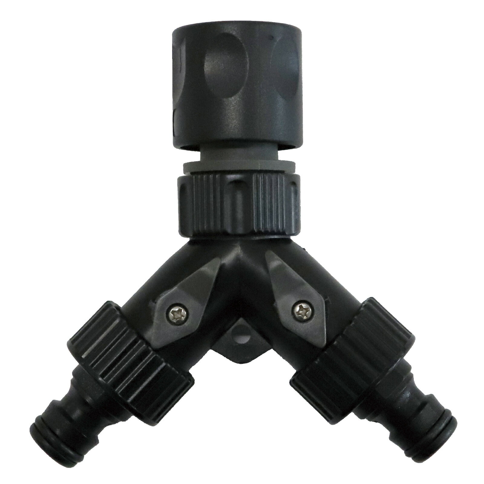 2分岐コネクター コック付 グリーンライフ コネクター 洗車 水道水と純水を切替 ホースリール 高圧洗浄..