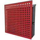 決算セール!【あす楽】ポスト 郵便受け 郵便ポスト 壁掛け レッド赤色ポスト pm207