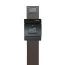 【郵便 ポスト】スタンド型 鍵付き 郵便受け おしゃれ 人気メールボックス ブラック黒色ポストpm271s-pm196(訳あり)