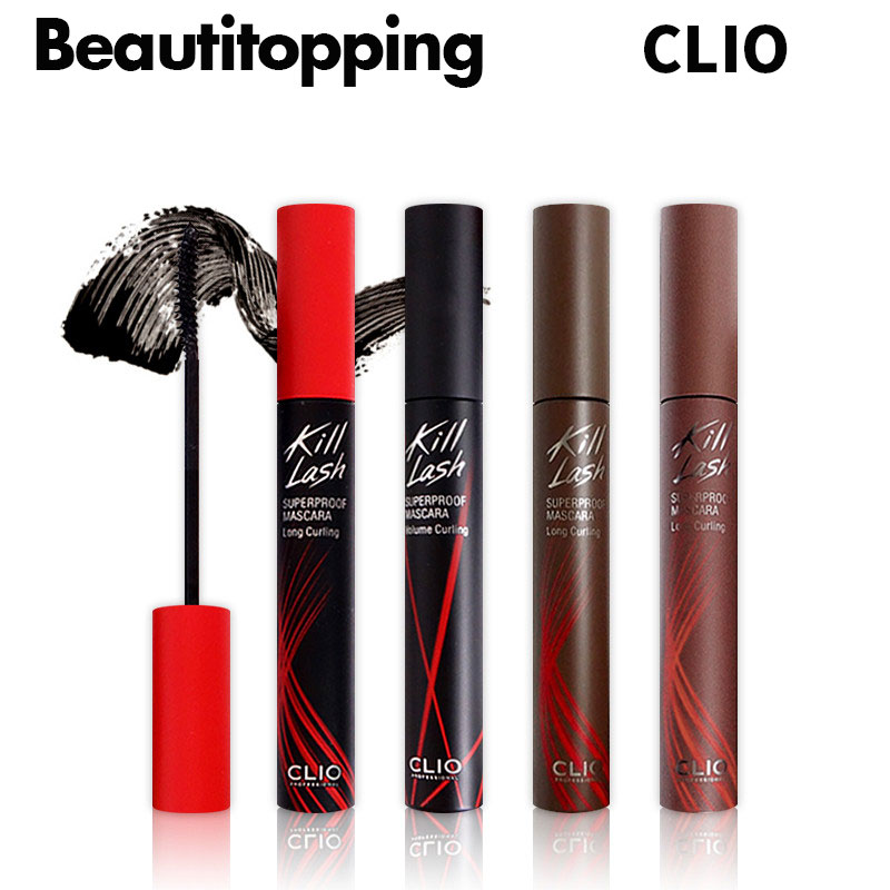 【CLIO】クリオ キルラッシュ スーパープルーフ マスカラ 4種 Kill Lash SUPERPROOF MASCARA ロングカーリング カー…