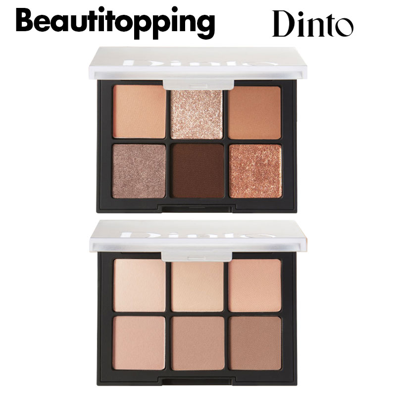 【Dinto】ディーント ブラーフィニッシュアイシャドウパレット 6g (新_2種) アイシャドウパレット アイシャドウ アイパレット アイメイク 発色 密着 持続力 アイメイク 韓国コスメ 海外通販のサムネイル