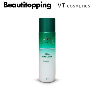 【VT COSMETICS】ブイティ コスメ シカエマルジョン 200ml CICA Emulsion 乳液 高保湿 スキンケア 肌荒れ 保湿 鎮静ケ デイリーケア シカ にきび ミルク エマルジョン トラブル 肌荒れ 保湿 鎮静ケア 水分供給 栄養補給 しっとり肌 韓国コスメ