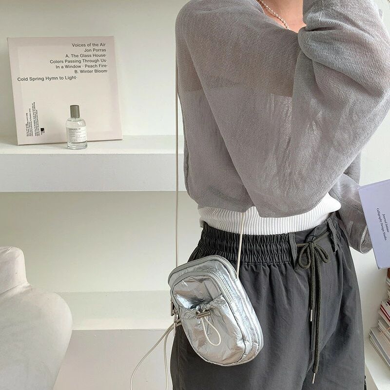 おしゃれ マルチポケット トレンド 斜め掛けバッグ コンパクト