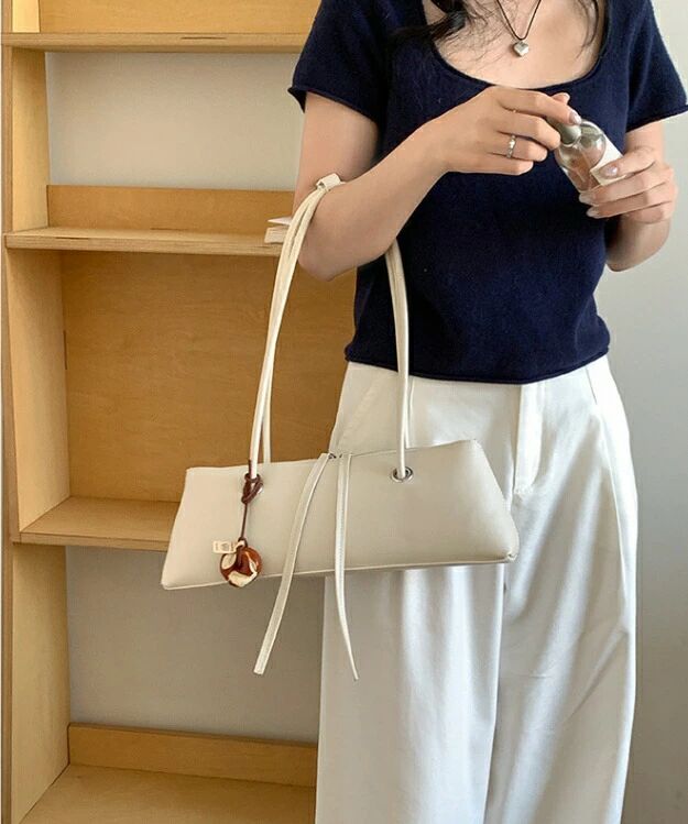 高級感 アンダーアーム バゲットバッグ