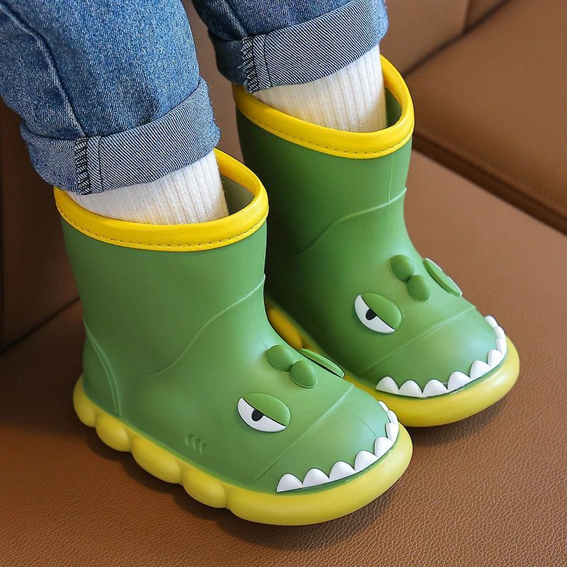 キッズレインブーツ キッズレインシューズ 長靴 雨靴 男の子女の子 かわいい おしゃれ ベビー 柔らか 滑り止め アウトドア 梅雨対策 軽量 通園(4)