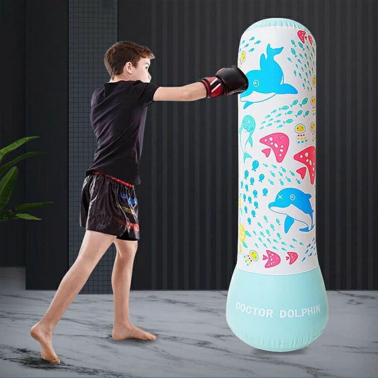 サンドバッグ エアー パンチングバック リラックス バッグ エアー スタンド スポーツ アウトドア用 大..