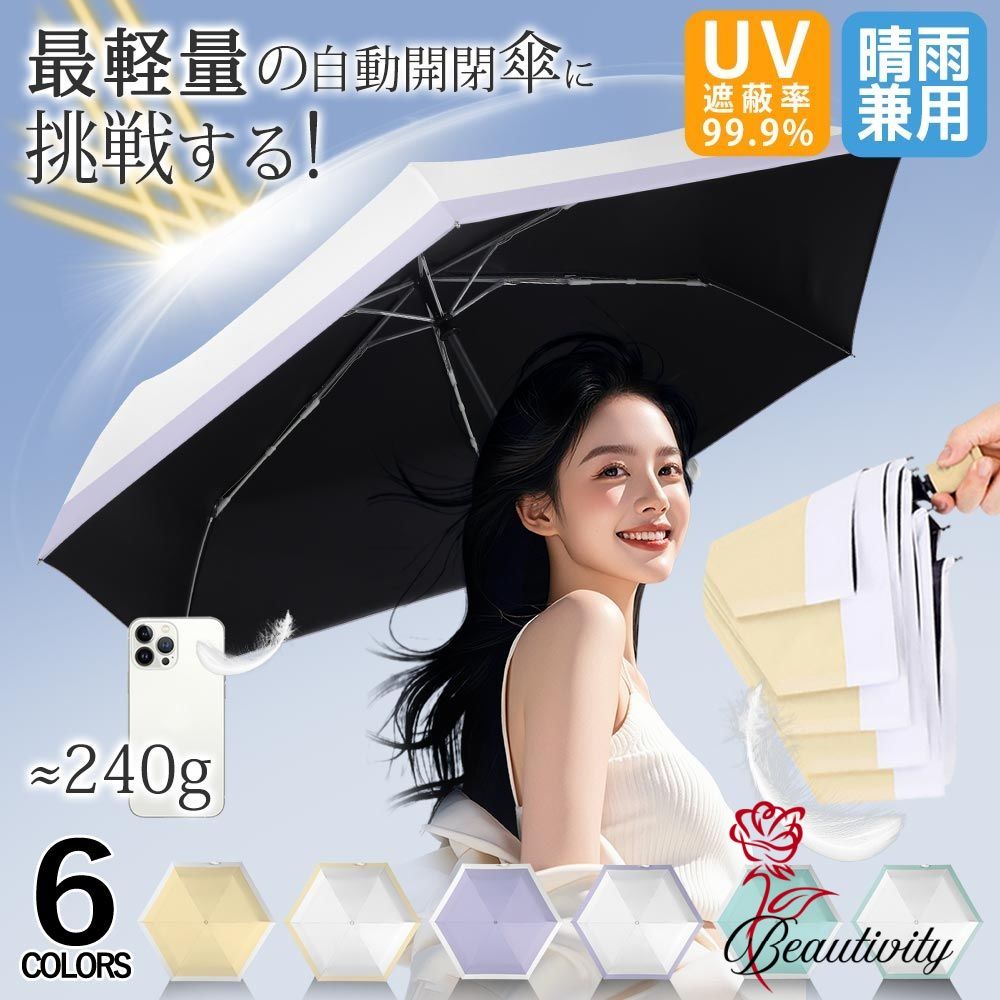 改良・耐風撥水 日傘 折りたたみ傘 軽量 完全遮光 遮光率% 晴雨兼用 傘 撥水 レディース 折り畳み 紫外線カット 遮熱 涼しい 可愛い きれいめ UVカット 母の日 ギフト バイカラー 折り畳み傘 傘 台風対応