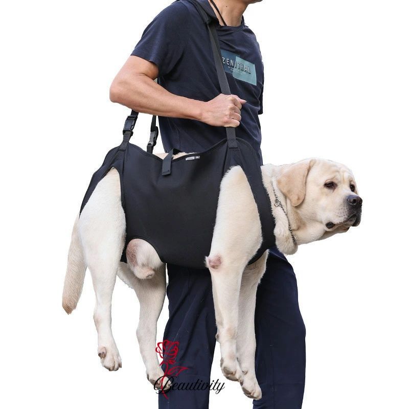 犬 介護 歩行補助ハーネス 老犬介護用 ペット ハーネス ケア用品 小型犬 中型犬 大型犬 老犬に適用 ペ..