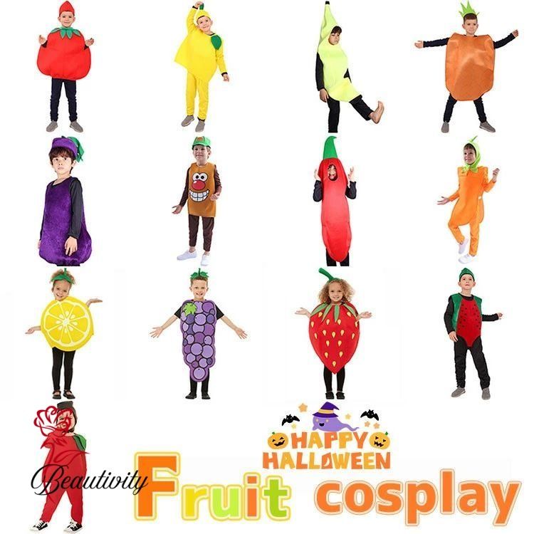 ハロウィン 仮装 小学生 おもしろ 仮装 ハロウィン コスプレ 着ぐるみ 果物 野菜 フルーツ ハロウィン ..