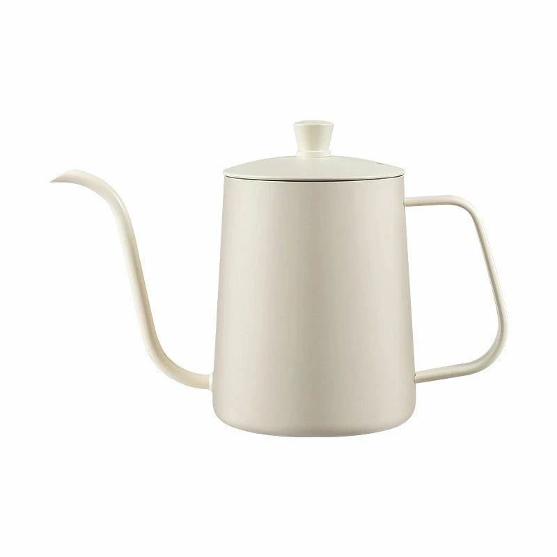 コーヒーポット 目盛り付き ドリップポット 350ml 600ml 蓋付き IH対応 ステンレス 細口 コーヒー器具 コーヒー ケトル ハンドドリップ やかん キッチン 雑貨