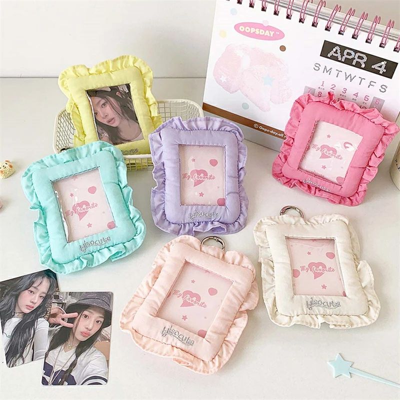 beautivityのトレカケース チェキケース フォトキーホルダー カードケース 推し活グッズ収納 アイドル応援 推し活グッズ インスタントフォトサイズ 持ち運び 便利 チェキミニ対応 オタ活 ファン応援 韓国風 写真 プレゼントギフト｜アングル3