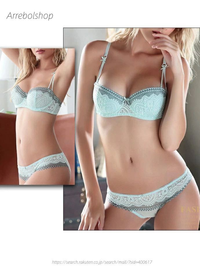 ブラジャー ショーツセット ブラジャー セット レディース インナー ハーフカップ ...