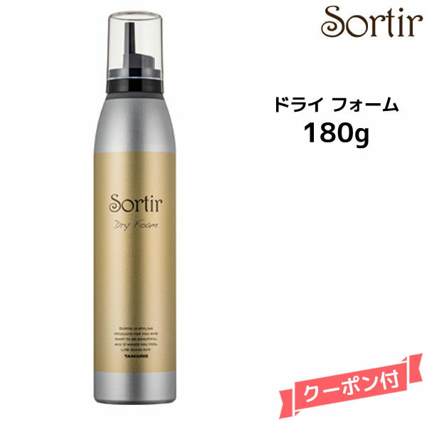 Sortir Dry Foam ソルティール ドライフォーム 180gヘアケア ヘアワックス スタイリング