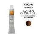 【メール便可】ナカノ キャラデコ ディープカラー ティンターナチュラルアッシュブラウン NAB/d‐7/6t 80g※メール便6個まで
