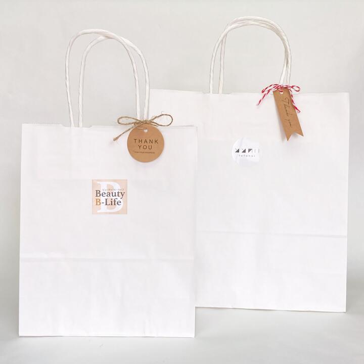 オリジナルペーパーバッグ ギフト プレゼント 贈り物 ギフトラッピング 包装 紙袋【単体購入できません】【クリックポストでは送れません】