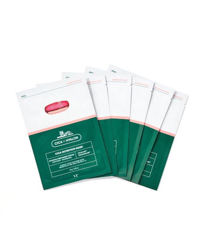 VTCOSMETICS ブイティコスメテックス VTCosmetics VT CICA NUTRITION MASK 28g 6枚 フェイスマスク 6枚入り シカ栄養マスク NU