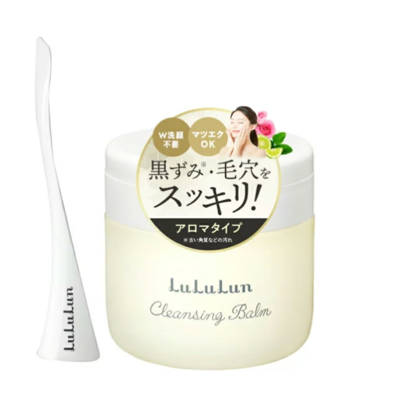 ルルルンクレンジング バームF アロマタイプ 75g クレンジングジェル クレンジングオイル クレンジングバーム 毛穴 クリーム バーム ジェル 洗顔 リムーバー メイク落とし お手入れ 化粧用 化粧落とし 素肌 バームタイプ 透明感導く、 大人のクレンジングのサムネイル