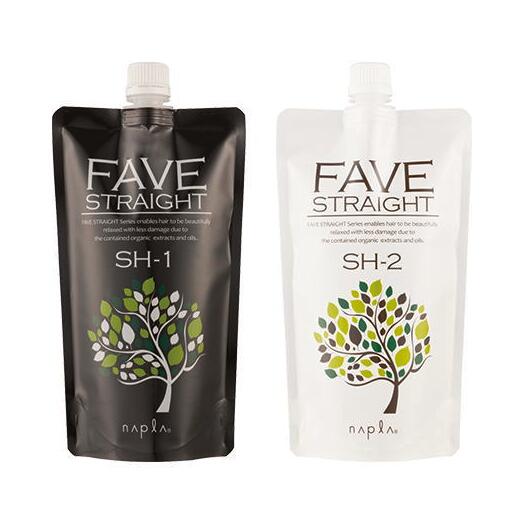 【在庫限り】ナプラ フェーブ ストレート SH (スーパーハードタイプ) 縮毛矯正剤 1剤・SH2剤 各400g