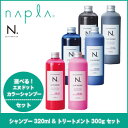 【選べる3種類】ナプラ N. エヌドット カラーシャンプー　320ml & トリートメント 300g セット