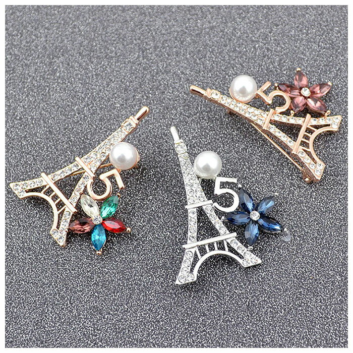 【ネコポス便対応】エッフェル塔 ブローチ ギフト クリスマス プレゼント アクセサリー 小物