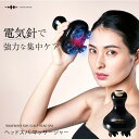 【P3倍】 WAVEWAVE ヘッドスパ EMS 電気針 赤 LED 頭 頭皮 頭皮環境 振動 電気ブラシ リフトアップ 頭皮 フェイス ボディ 顔 頭皮ケア ...