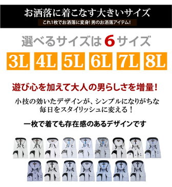 ワイシャツ 3l 4l 5l 6l 7l 8l 長袖 大きいサイズ カッターシャツ 大きい メンズ ボタンダウン ストライプ ビジネスシャツ 制服 出張 カラーシャツ おしゃれ クールビズ ドレスシャツ 形態安定(イージーケア) 青 紺 黒 グレー 二重襟 首 45 47 49 51 54 57 / ysh-3016/