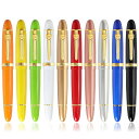 即日出荷 JINHAO 正規輸入品 ジンハオ 159 万年筆 水性ペン 両用式万年筆 ネジ式万年筆 ぺん 太軸 金属ペン M型 中太字 中字ペン 159 クリッ...