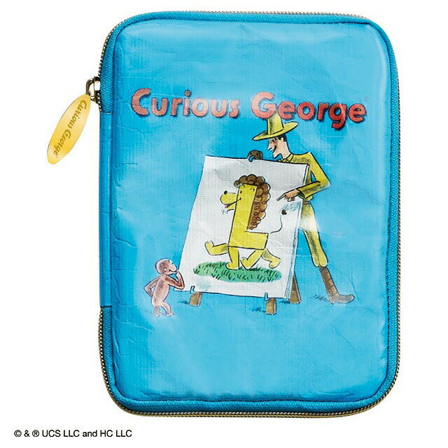 送料無料 入園 入学 ユニバーサ おさるのジョージ アルファベット絵本 バイセコーブック マルチケース 即日出荷 マルチケース ミニタイプ ベビー 赤ちゃん 子...