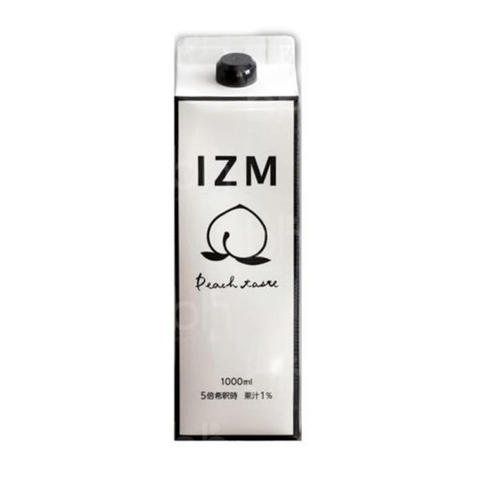 楽天Beauty Place 楽天市場店【送料無料】IZM（イズム）PEACH TASTE （ピーチテイスト）1000ml 酵素ドリンク 酵素　腸内環境　美肌　健康　生活サポート　ゼロカロリー　自宅エステ　おうちエステ　IZM ZERO