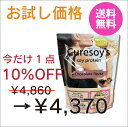 お試し価格10%OFF!【送料無料】 curesoy's キュアソイズ プロテイン ソイ 大豆 ソイプロテイン チョコ チョコレート 美肌 健康 コラーゲン ビ...