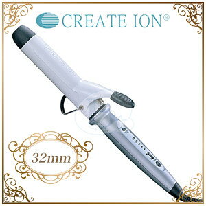 【送料無料(沖縄除く)】　クレイツイオン カールアイロン 32mm 1台 (CREATE ION) クレイツ イオン ヘアアイロン コテ アイロン カール ウェーブ P11Sep16