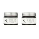 【正規品】 ナプラ N. ナチュラルバーム 2個セット45g napla エヌドット スタイリングワックス ハンドクリーム ヘアワックス スタイリング セット