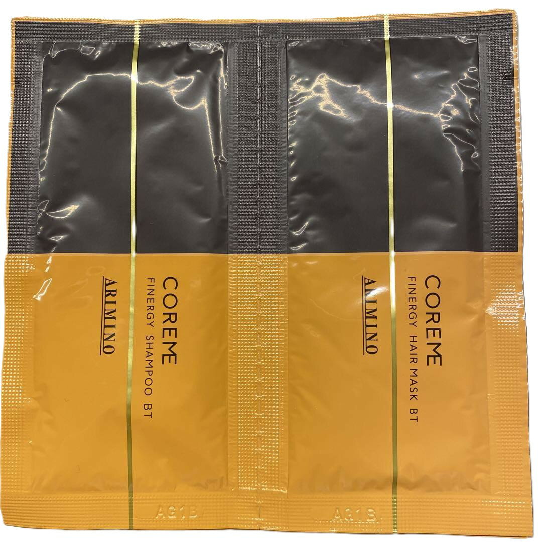 【正規品】 アリミノ コアミー フィナジー ミニセット BT 12枚入り シャンプー 10ml トリートメント 10g ARIMINO セット サッシュ サッシェのサムネイル