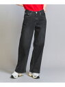 <RED CARD>35th Anniversary Wide デニムパンツ 2 BEAUTY&YOUTH UNITED ARROWS ビューティー&ユース ユ...