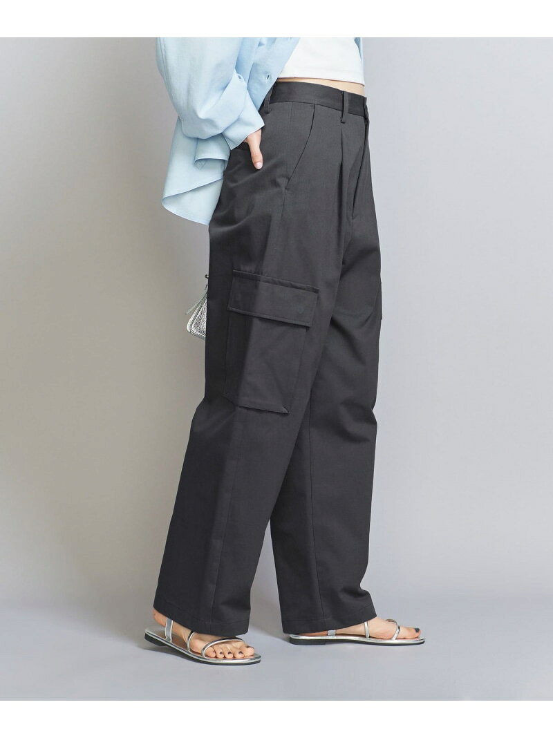 【SALE／60%OFF】チノ カーゴ パンツ BEAUTY&YOUTH UNITED ARROWS ビューティー＆ユース　ユナイテッドアローズ パンツ カーゴパンツ グレー カーキ【RBA_E】【送料無料】[Rakuten Fashion]のサムネイル