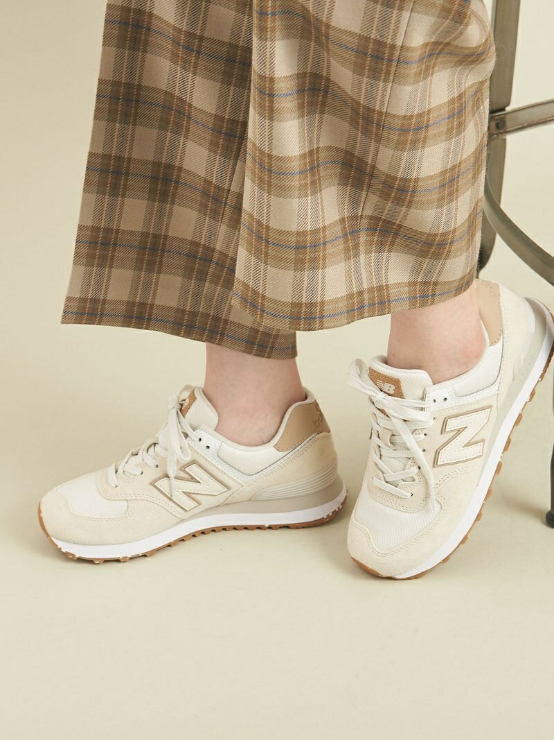 ＜New Balance(ニューバランス)＞WL574SL2/スニーカー ∴ BEAUTY & YOUTH UNITED ARROWS ビューティ＆ユース ユナイテッドアローズ シューズ スニーカー/スリッポン ホワイト【送料無料】[Rakuten Fashion]