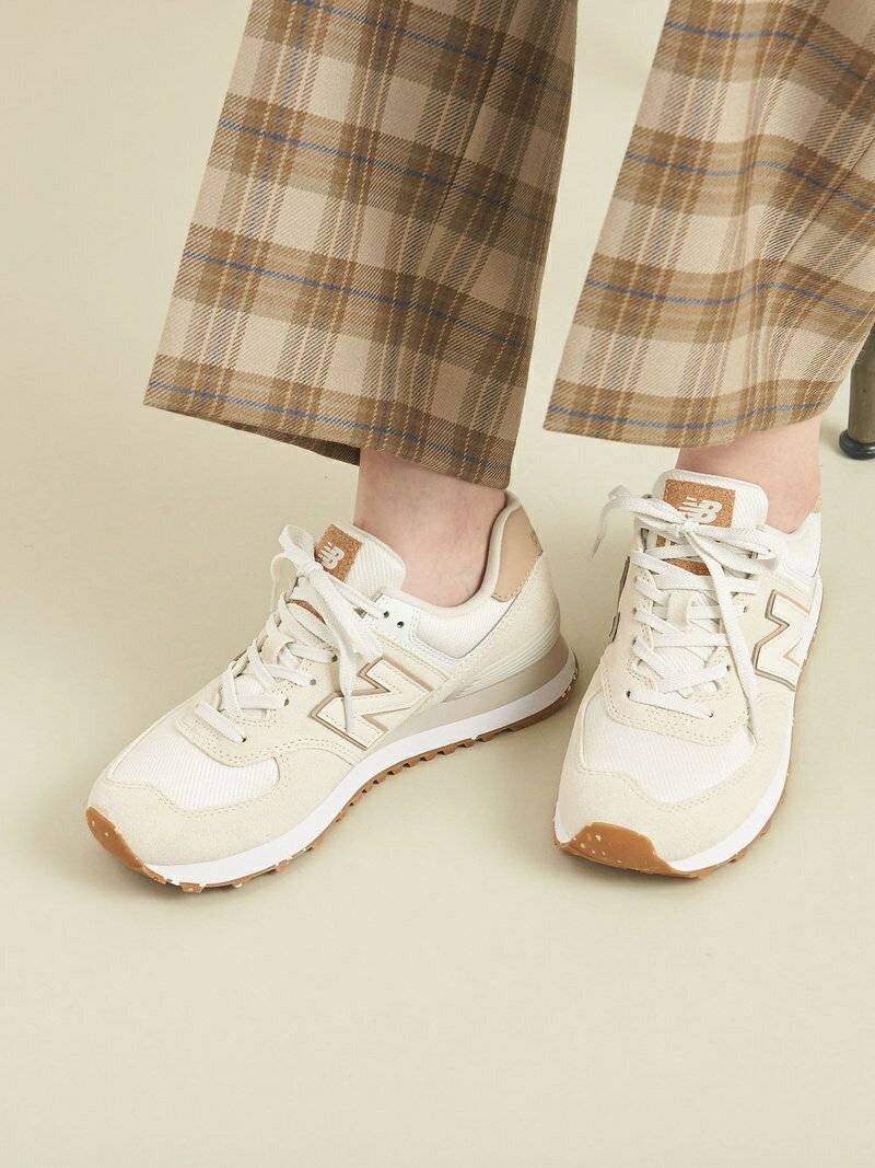 ＜New Balance(ニューバランス)＞WL574SL2/スニーカー ∴ BEAUTY & YOUTH UNITED ARROWS ビューティ＆ユース ユナイテッドアローズ シューズ スニーカー/スリッポン ホワイト【送料無料】[Rakuten Fashion]