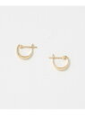 K10 パイプ フープピアス BEAUTY&YOUTH UNITED ARROWS ビューティー&ユース ユナイテッドアローズ アクセサリー・腕時計 ピアス ゴ...