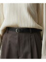 <Steven Alan>レザー ベルト Steven Alan ビューティー&ユース ユナイテッドアローズ ファッション雑貨 ベルト ブラック レッド【送料無...