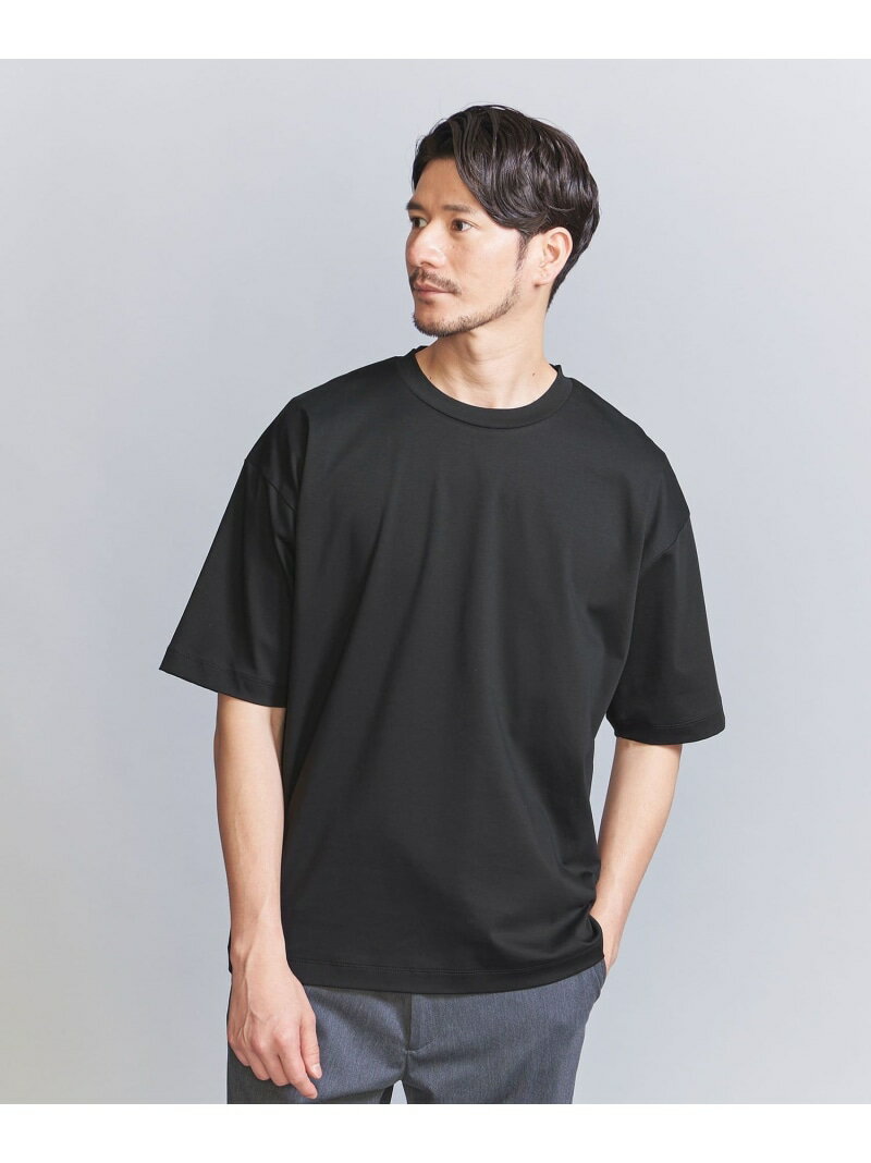 【WEB限定 WARDROBE SMART】NORITAKE リラックス テーパード Tシャツ BEAUTY YOUTH UNITED ARROWS ビューティー＆ユース ユナイテッドアローズ トップス カットソー Tシャツ ブラック ホワイト グレー ブルー ネイビー【送料無料】 Rakuten Fashion