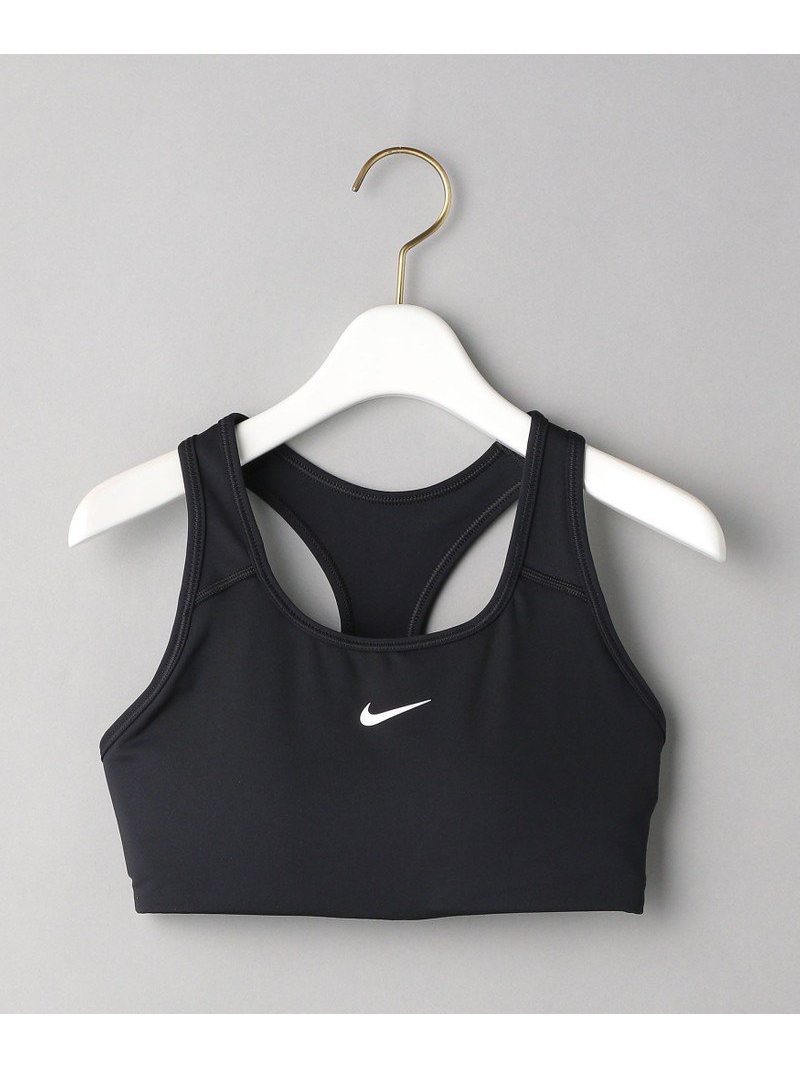 ＜NIKE(ナイキ)＞SWOOSH ブラ 2 NIKE ビューティ＆ユース ユナイテッドアローズ スポーツ/水着 スポーツウェア ブラック ホワイト[Rakuten Fashion]