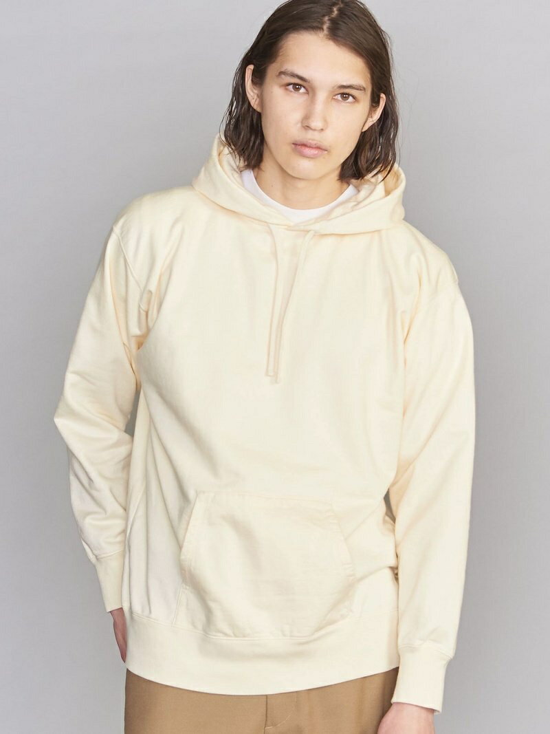 [Rakuten Fashion]BY カネマサメリヤス スウェット パーカー -MADE IN JAPAN- BEAUTY & YOUTH UNITED ARROWS ビューティ＆ユース ユナイテッドアローズ カットソー パーカー ベージュ ホワイト グレー【送料無料】