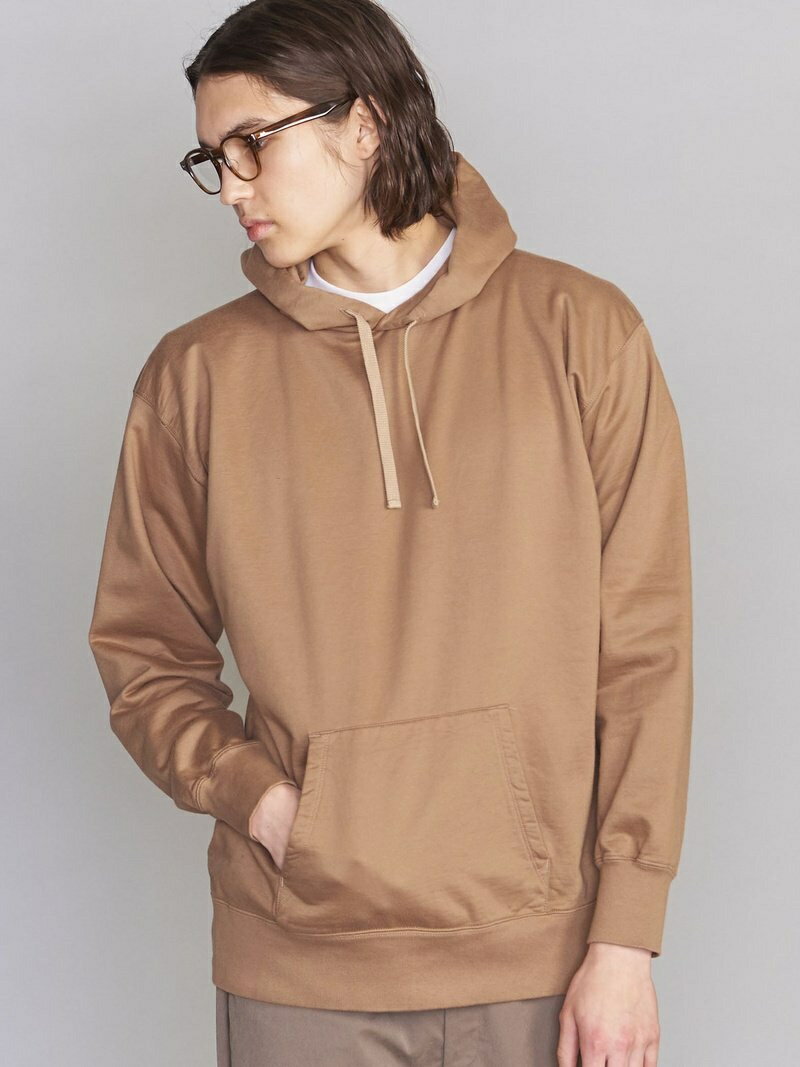 [Rakuten Fashion]BY カネマサメリヤス スウェット パーカー -MADE IN JAPAN- BEAUTY & YOUTH UNITED ARROWS ビューティ＆ユース ユナイテッドアローズ カットソー パーカー ベージュ ホワイト グレー【送料無料】